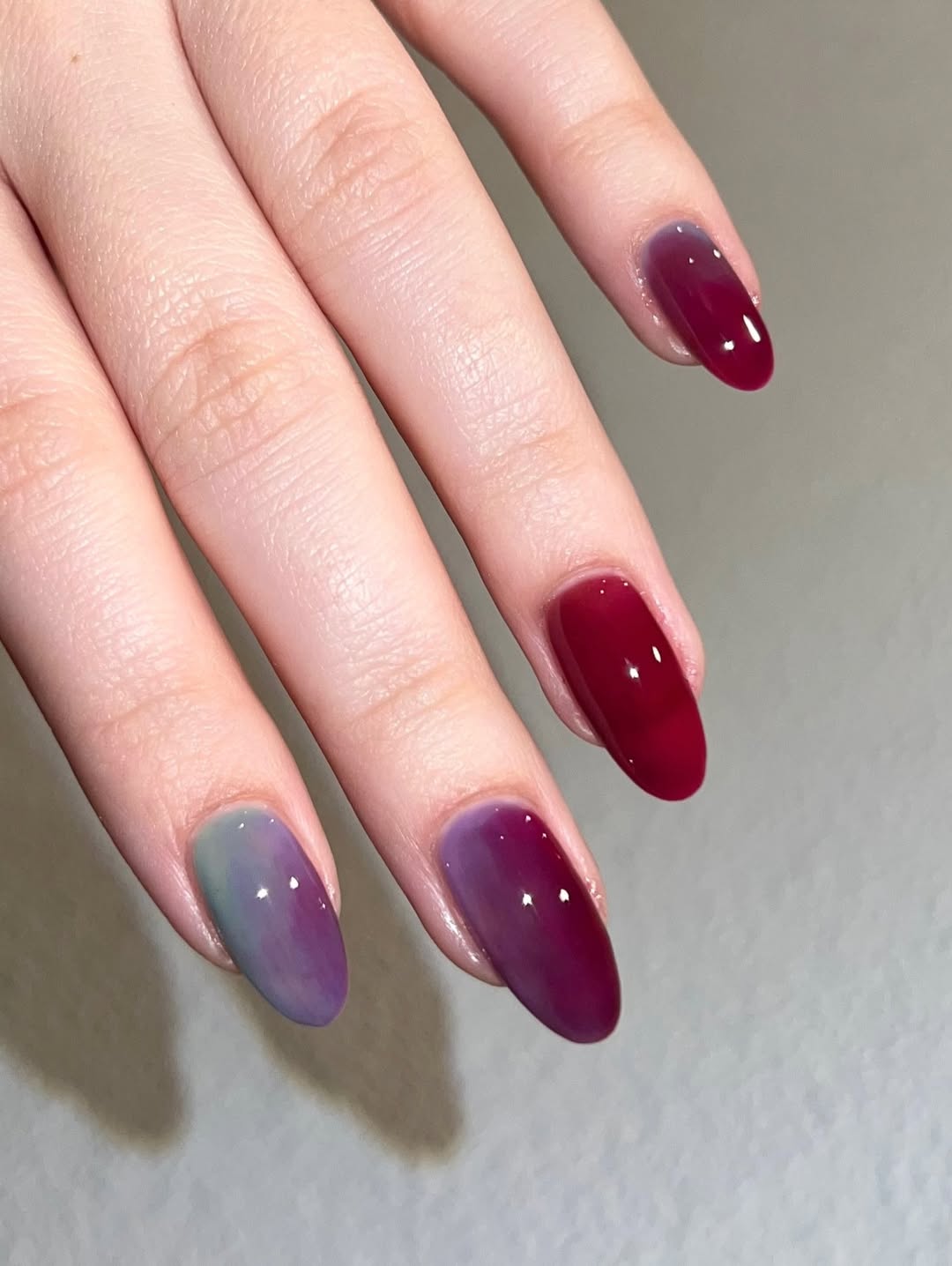  Pink Jelly Nails