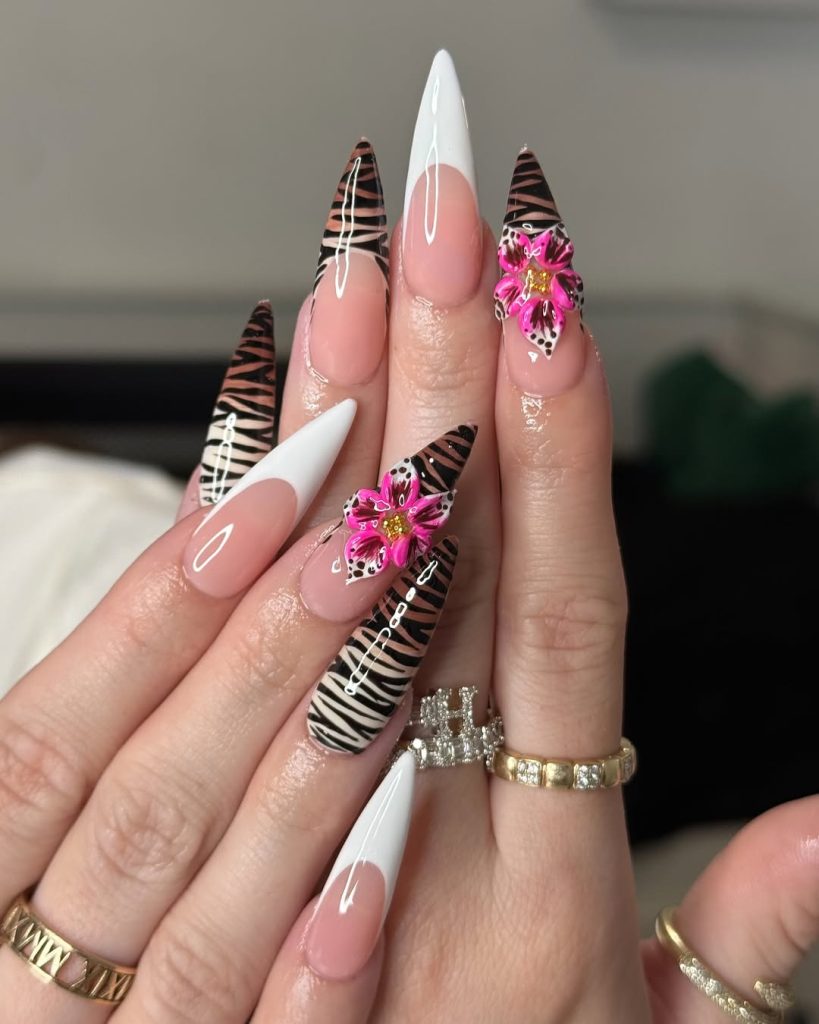 Design Stiletto Nails 