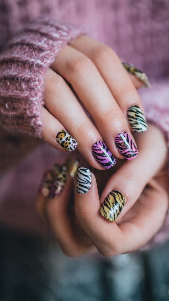 Animal Print Nails