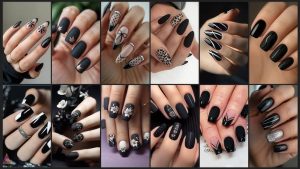 20 Stylish Black Nail Ideas for Your Next Mani