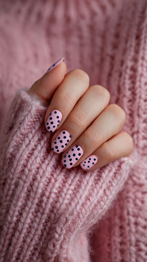 Polka Dot Nails