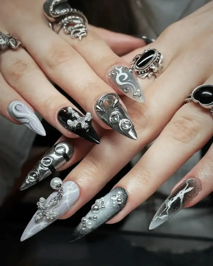Stone-Like Nails