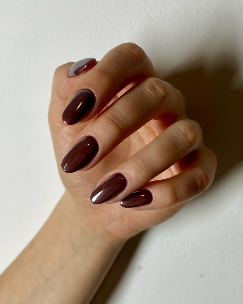 Matte Espresso with Glossy Tips