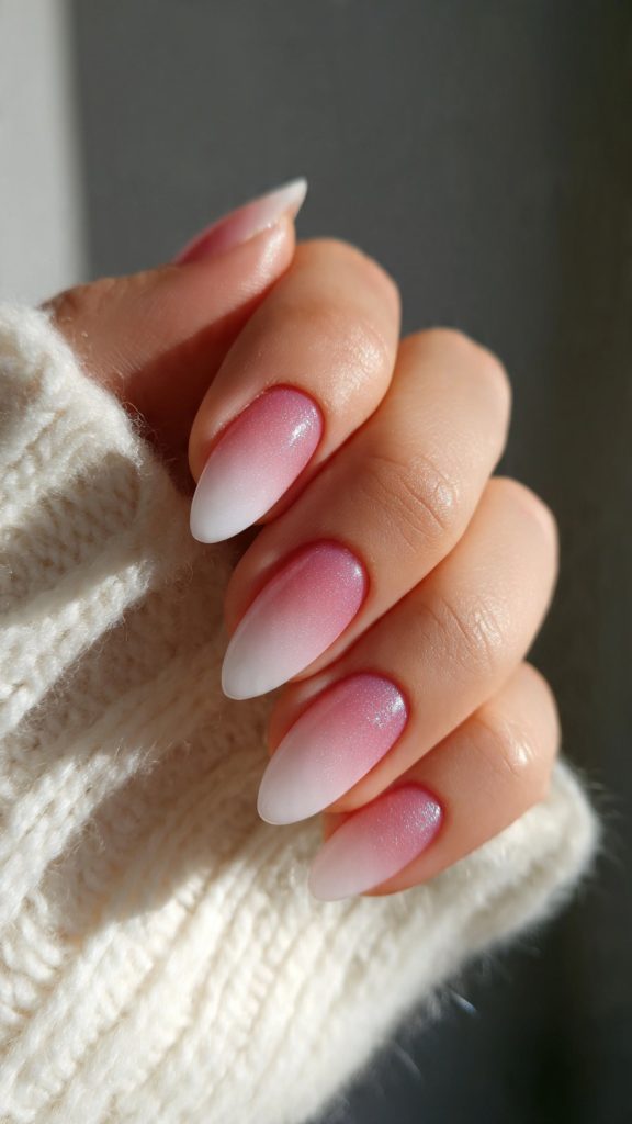 Soft French Fade Nails 