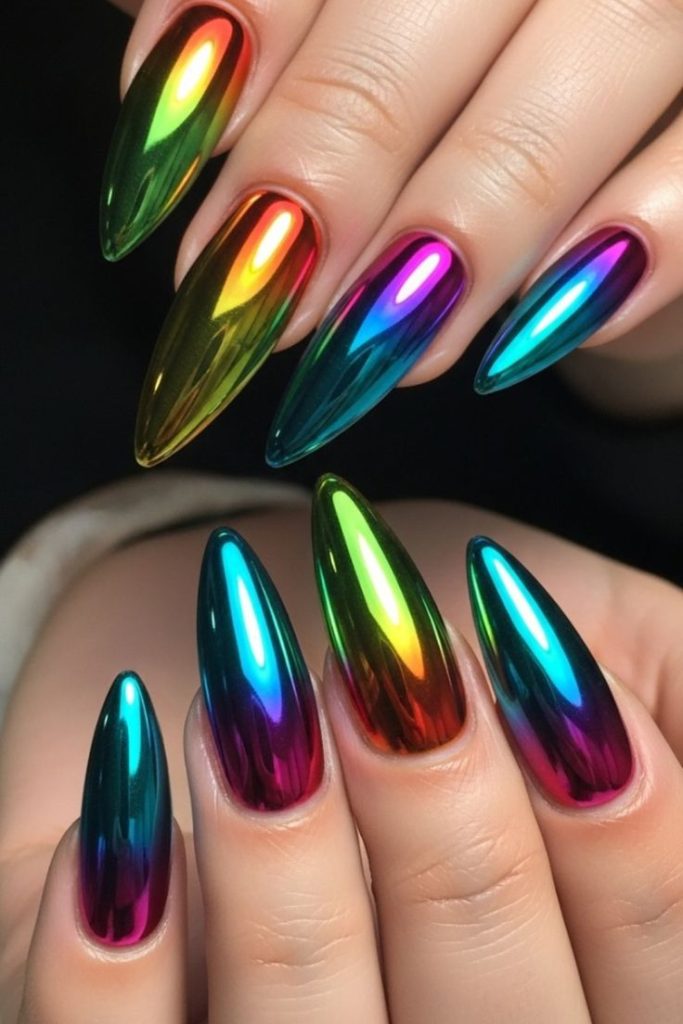 Bold Metallic Chrome