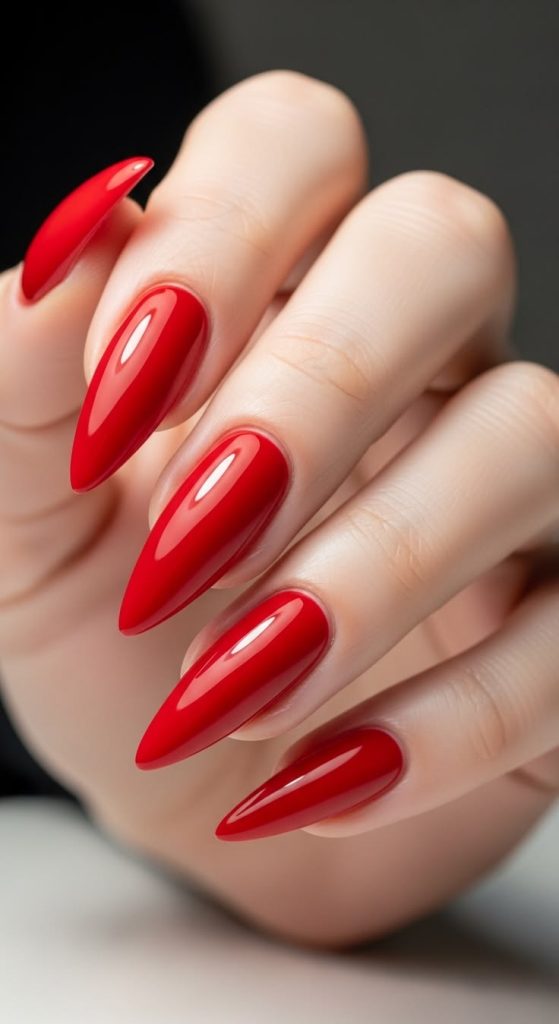 Bold and Sharp Stiletto Nail Looks