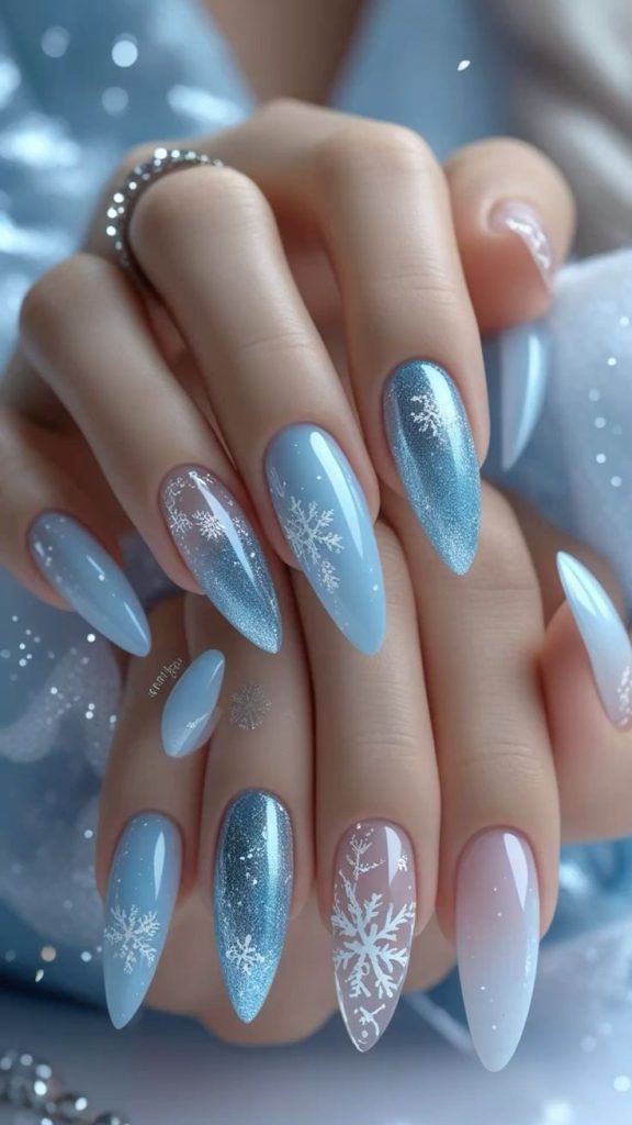 Frosty Blue Glam