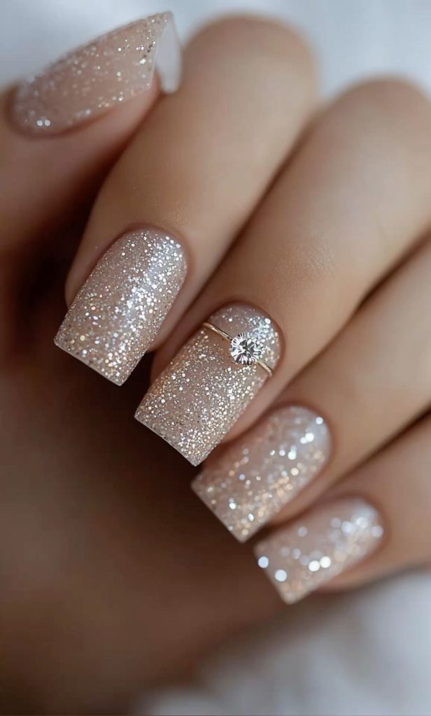 Fun Glitter Accent Nail Designs