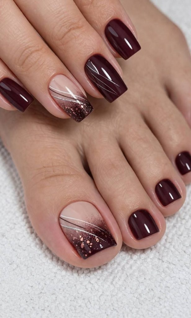 Glam Toe Nail Art Ideas for a Bold Statement Look