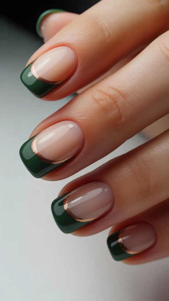 Jade French Tip Style