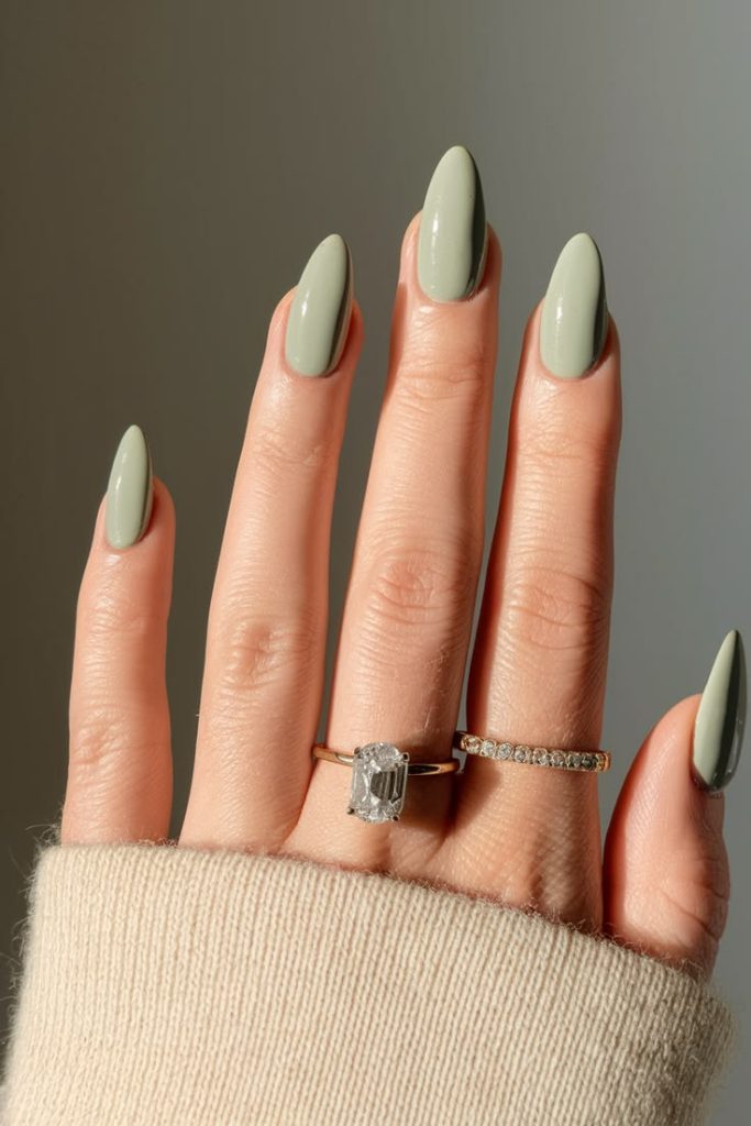 Long Acrylic Nails