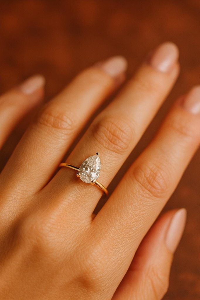 Minimal Art for Pear-Shaped Rings