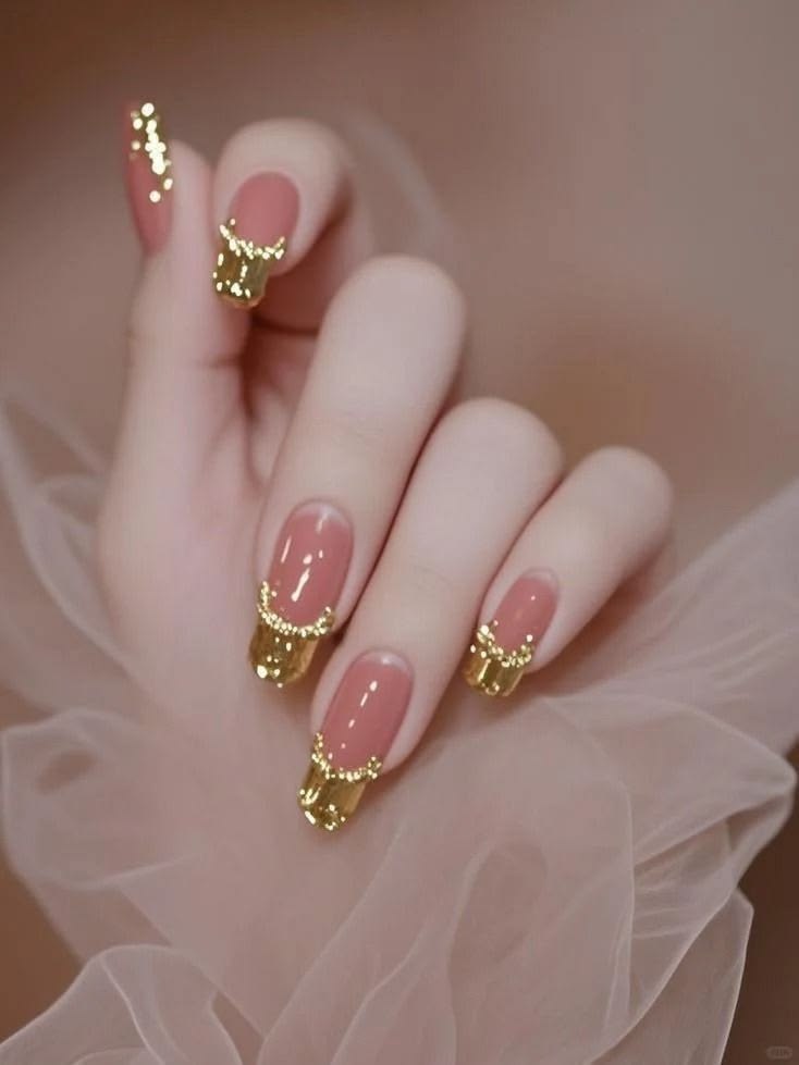 Simple Nude Short Nails