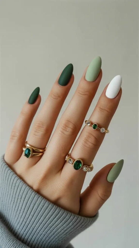 Smooth and Stylish Matte Nail Designs