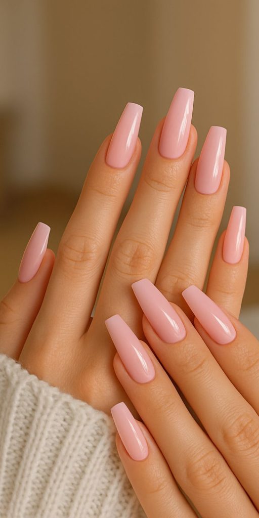 Soft Ballerina Nail Designs