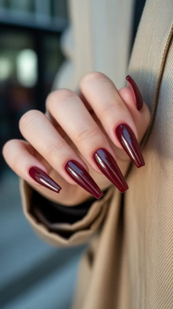 Trendy Coffin Nail Styles