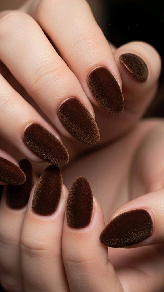 Velvet-Textured Nails
