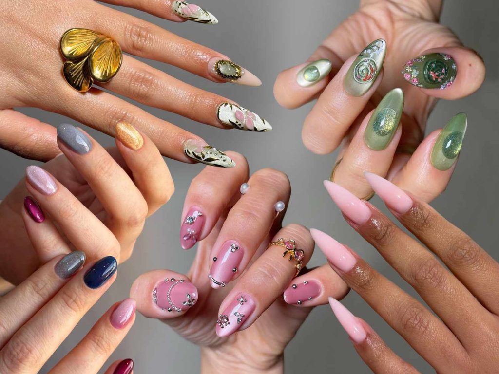 Spring Gel Nails
