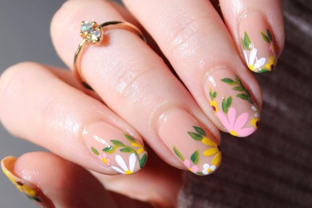 Classy Spring Nail Designs